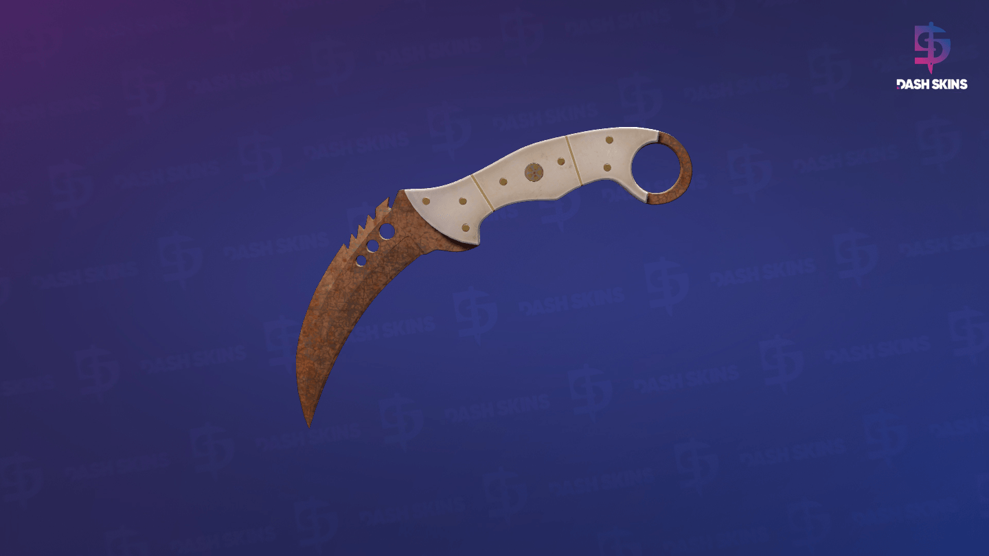 ★ StatTrak™ Talon Knife | Rust Coat (Battle-Scarred) Screenshot Playside