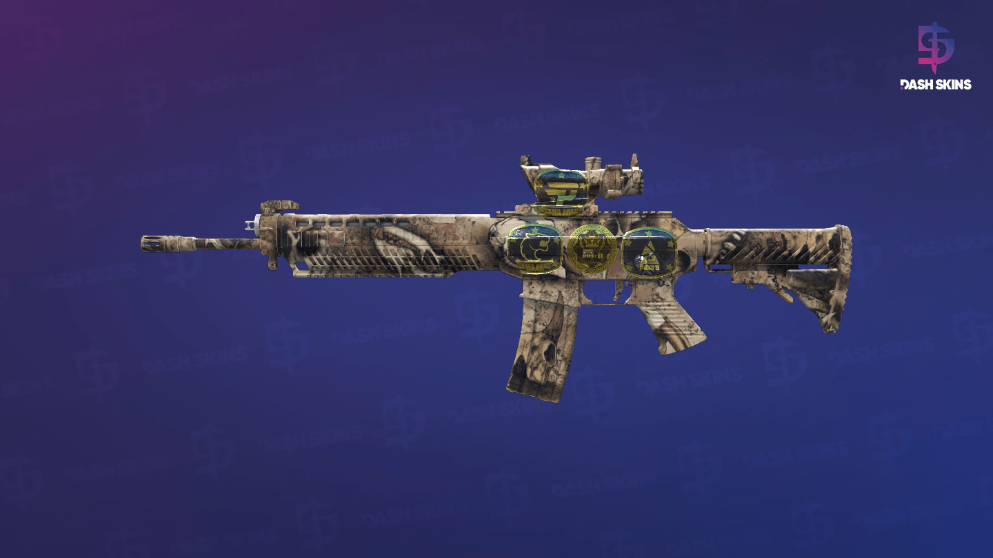 Souvenir SG 553 | Bleached (Factory New) Screenshot Playside