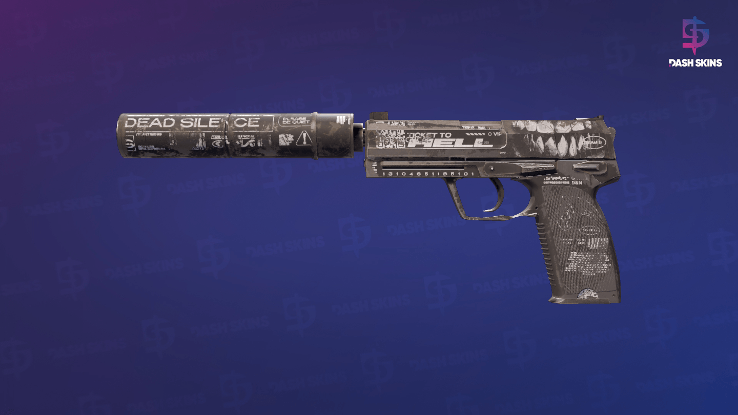 USP-S | Ticket to Hell (Battle-Scarred) Screenshot Playside