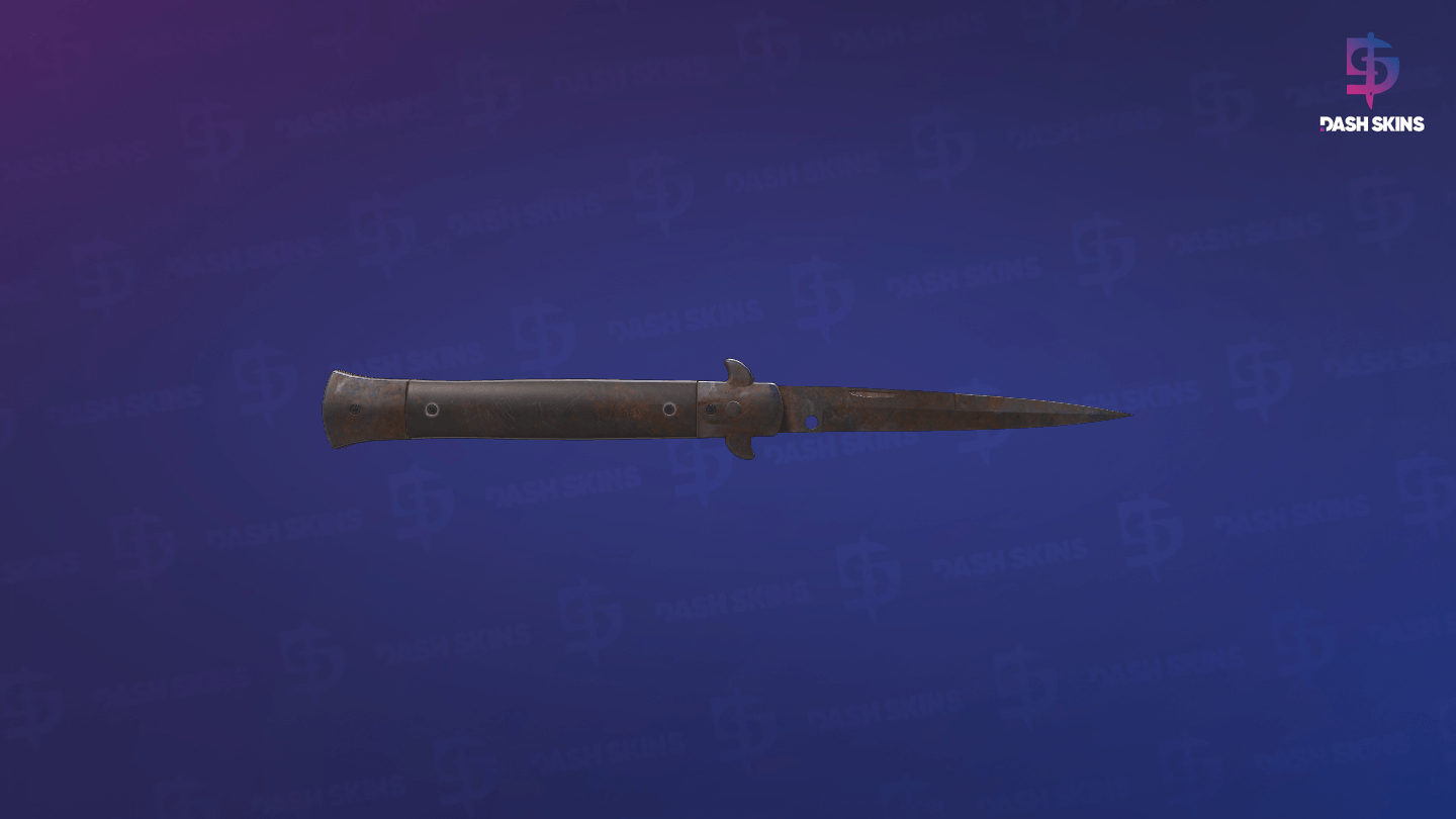 ★ Stiletto Knife | Rust Coat (Battle-Scarred) Screenshot Playside