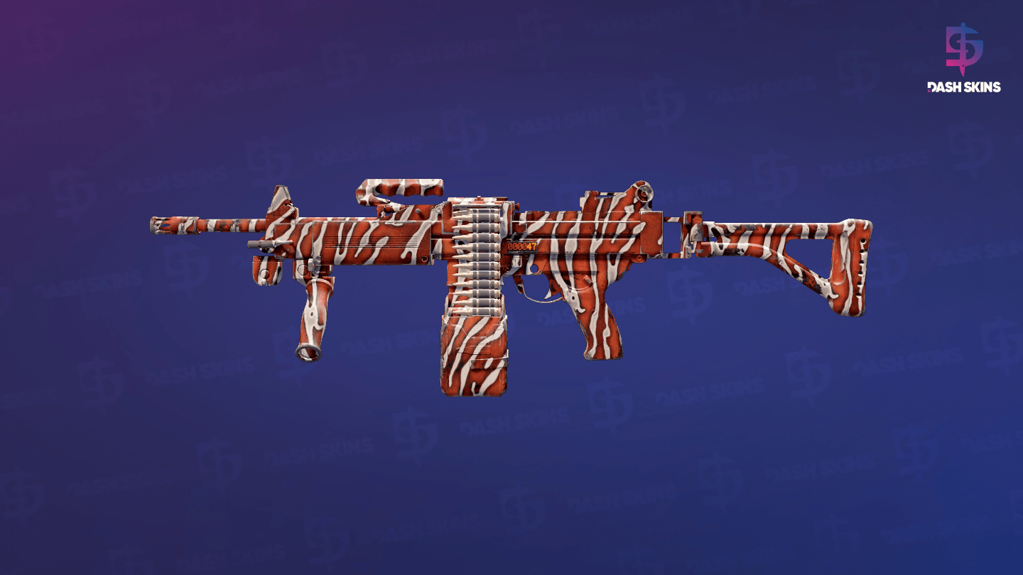 StatTrak™ Negev | Lionfish (Minimal Wear) Screenshot Playside