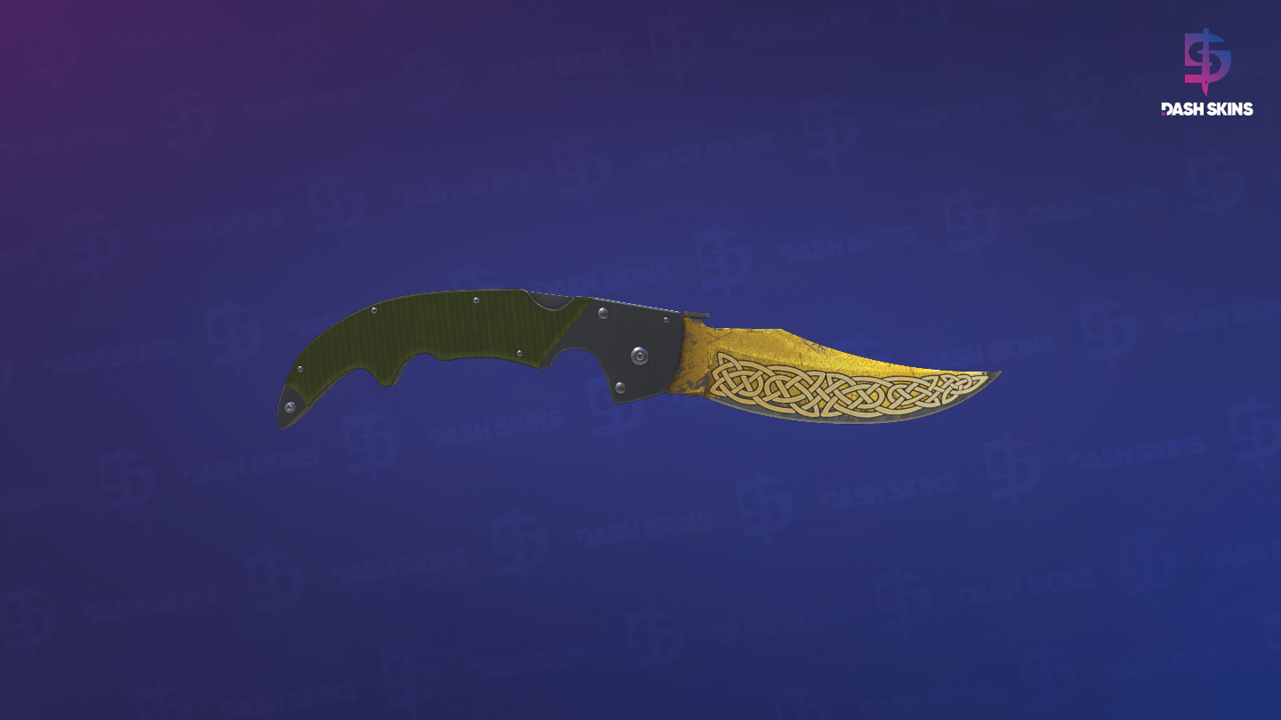 ★ Falchion Knife | Lore (Well-Worn) Screenshot Playside