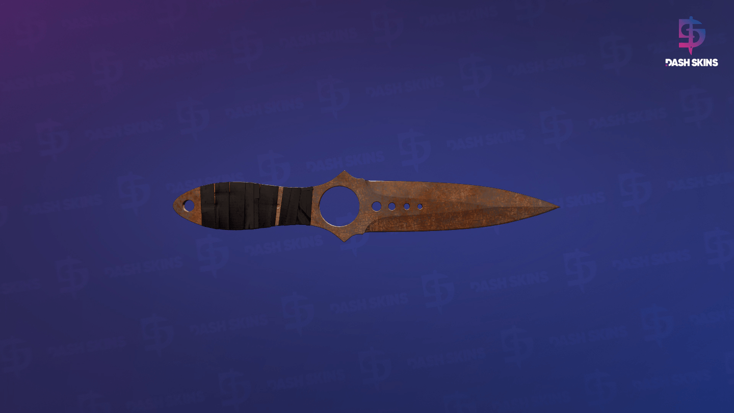 ★ Skeleton Knife | Rust Coat (Battle-Scarred) Screenshot Playside