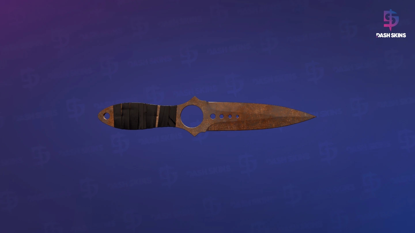 ★ Skeleton Knife | Rust Coat (Battle-Scarred) Screenshot Playside