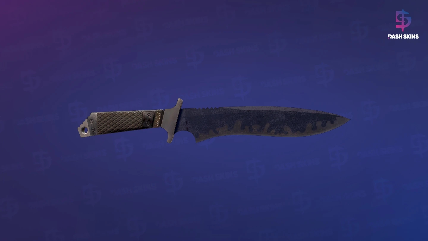 ★ Classic Knife | Blue Steel (Battle-Scarred) Screenshot Playside