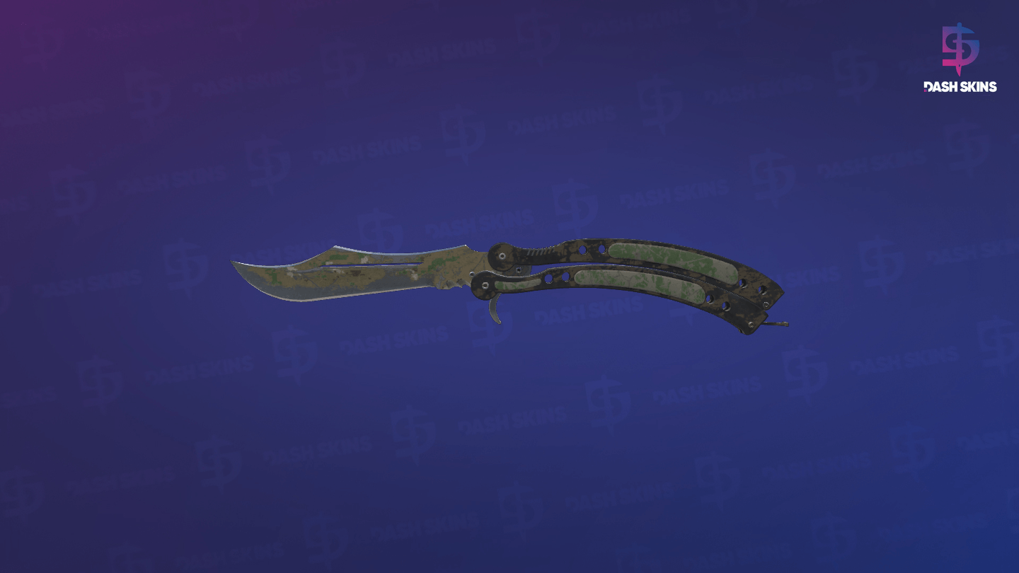 ★ Butterfly Knife | Forest DDPAT (Battle-Scarred) Screenshot Playside