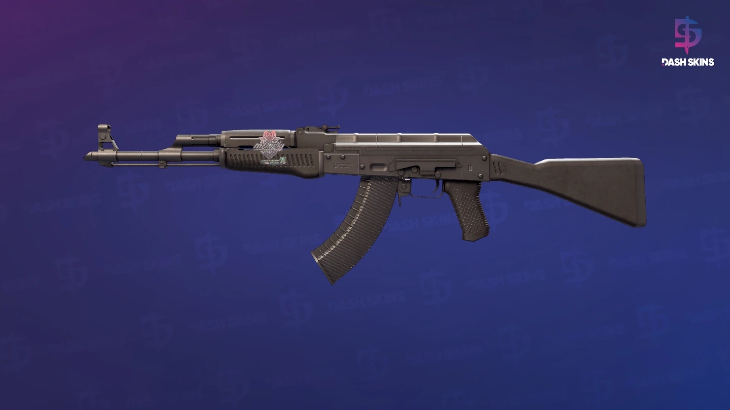 AK-47 | Slate (Well-Worn) Screenshot Playside
