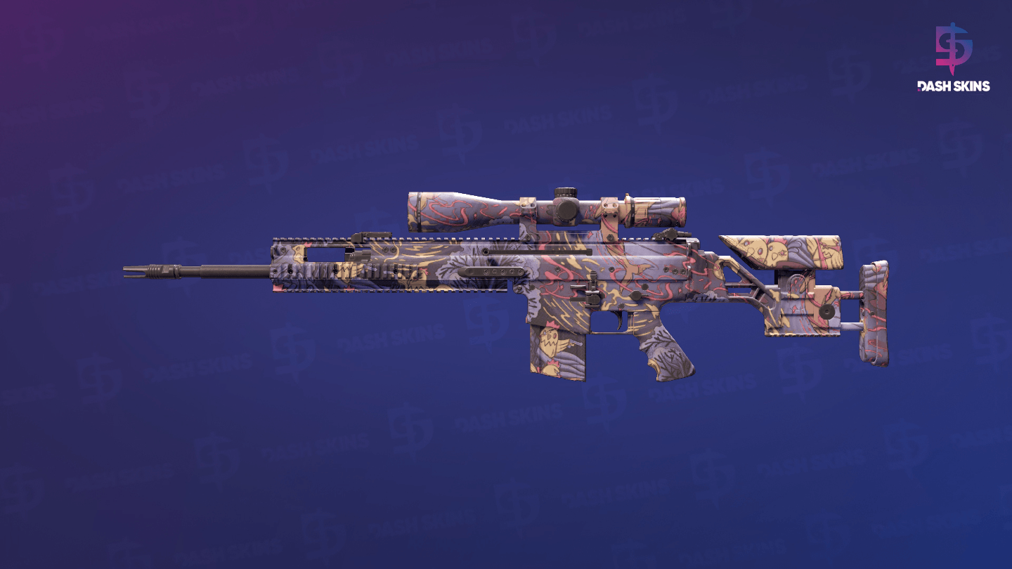 SCAR-20 | Poultrygeist (Factory New) Screenshot Playside