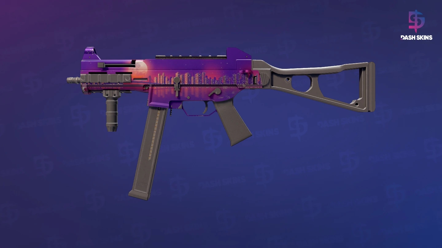 UMP-45 | Moonrise (Minimal Wear) Screenshot Playside