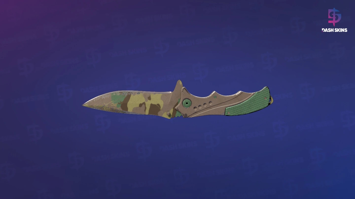 ★ Nomad Knife | Boreal Forest (Battle-Scarred) Screenshot Playside