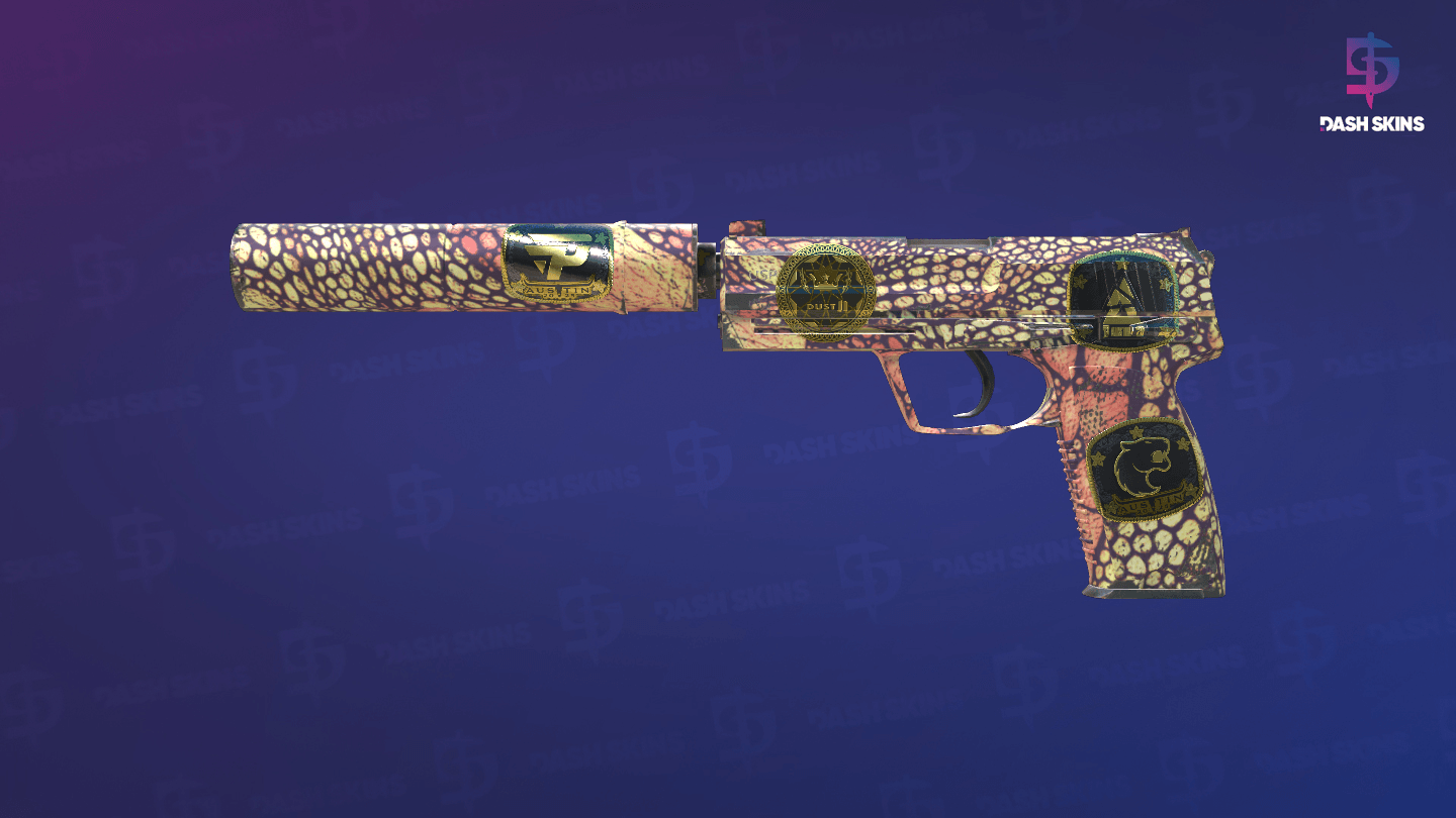 Souvenir USP-S | Orange Anolis (Field-Tested) Screenshot Playside