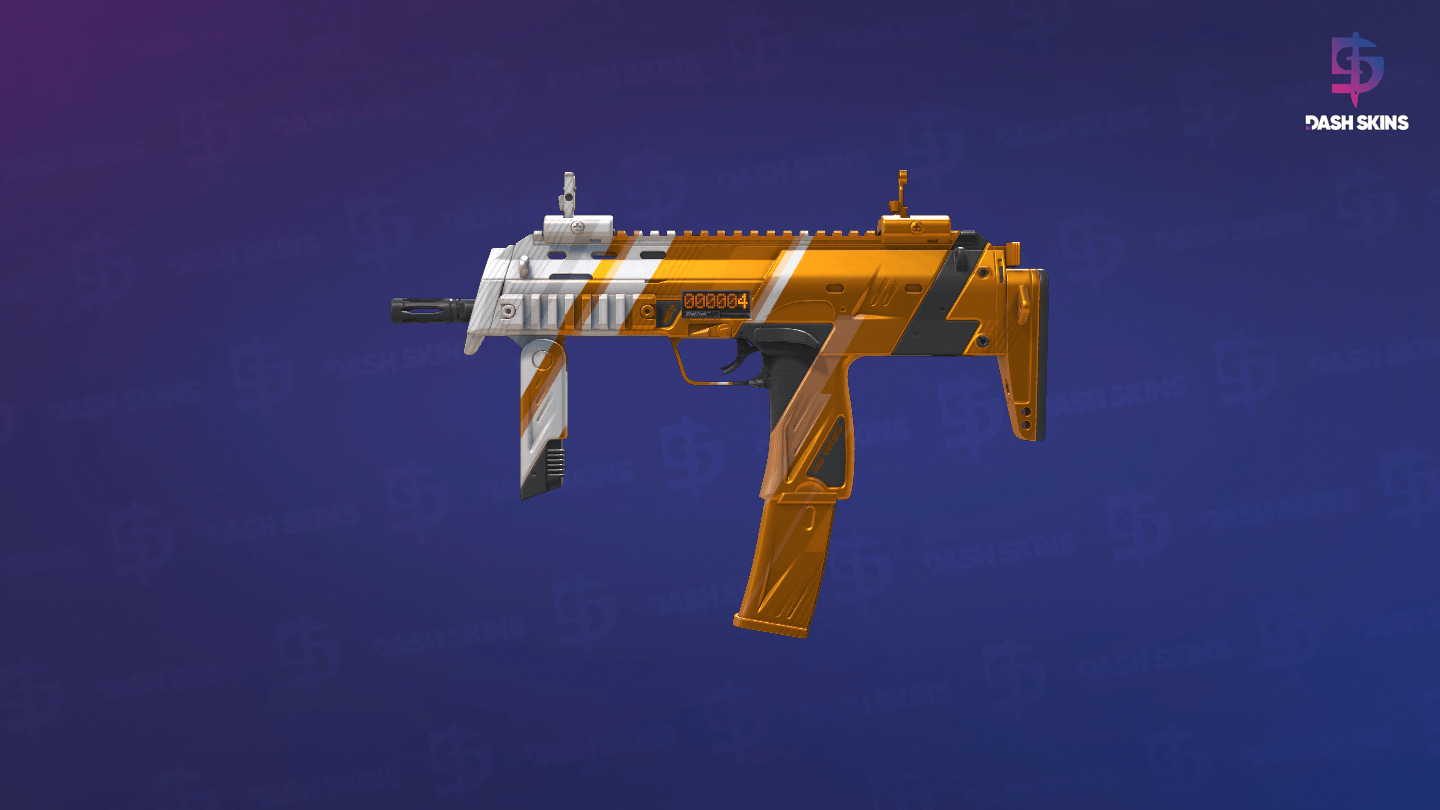 StatTrak™ MP7 | Amberline (Factory New) Screenshot Playside
