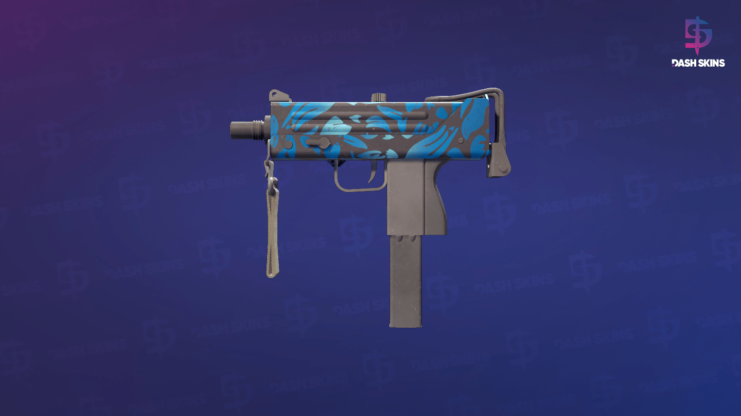 MAC-10 | Oceanic (Field-Tested) Screenshot Playside