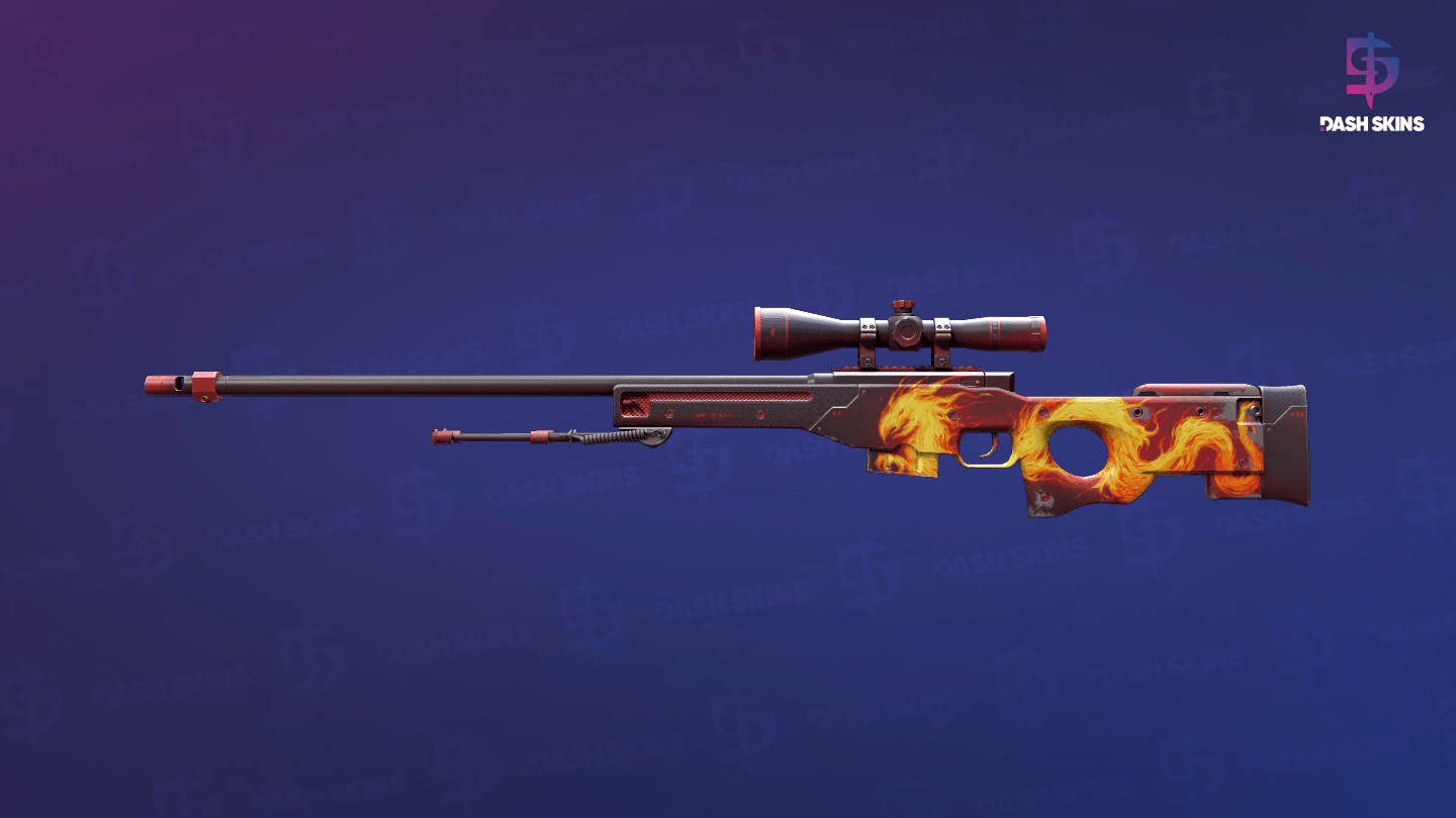 AWP | Wildfire (Field-Tested) Screenshot Playside