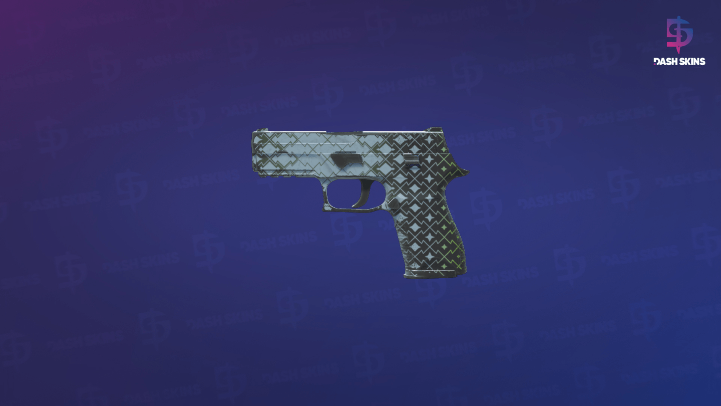 P250 | Mint Kimono (Minimal Wear) Screenshot Playside