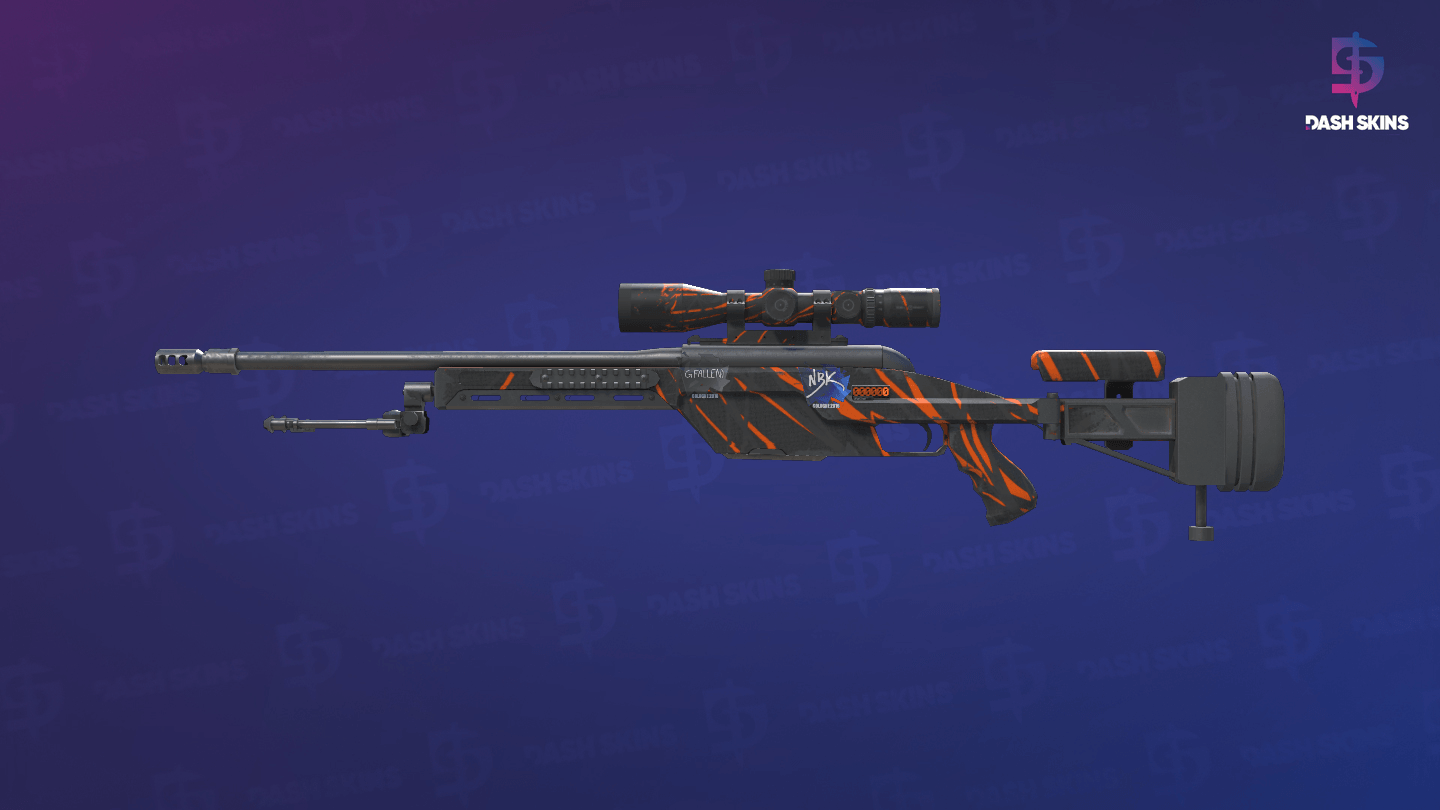 StatTrak™ SSG 08 | Slashed (Field-Tested) Screenshot Playside