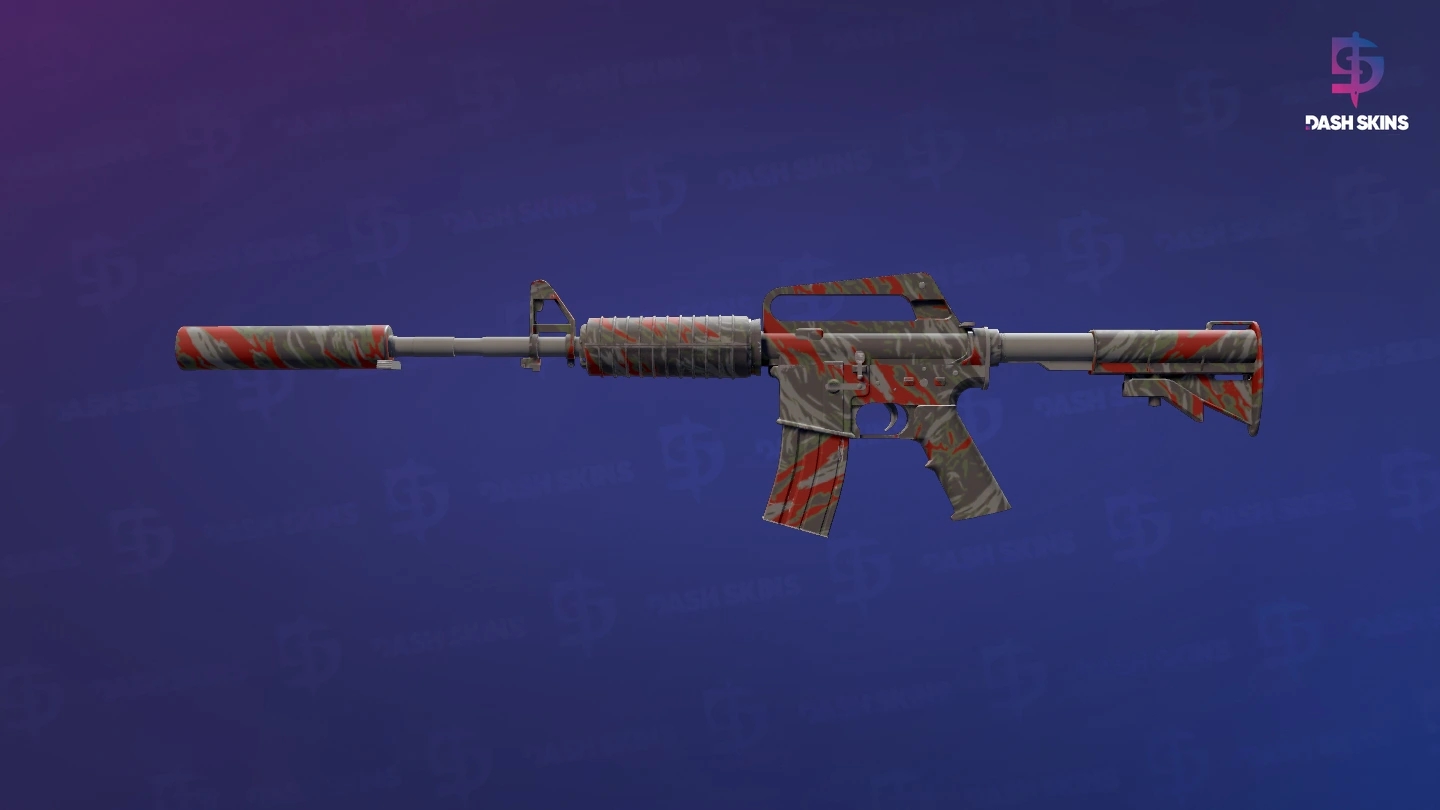 M4A1-S | Blood Tiger (Minimal Wear) Screenshot Playside