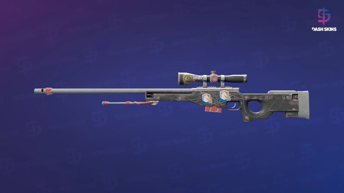 AWP | Capillary (Field-Tested) Screenshot Playside