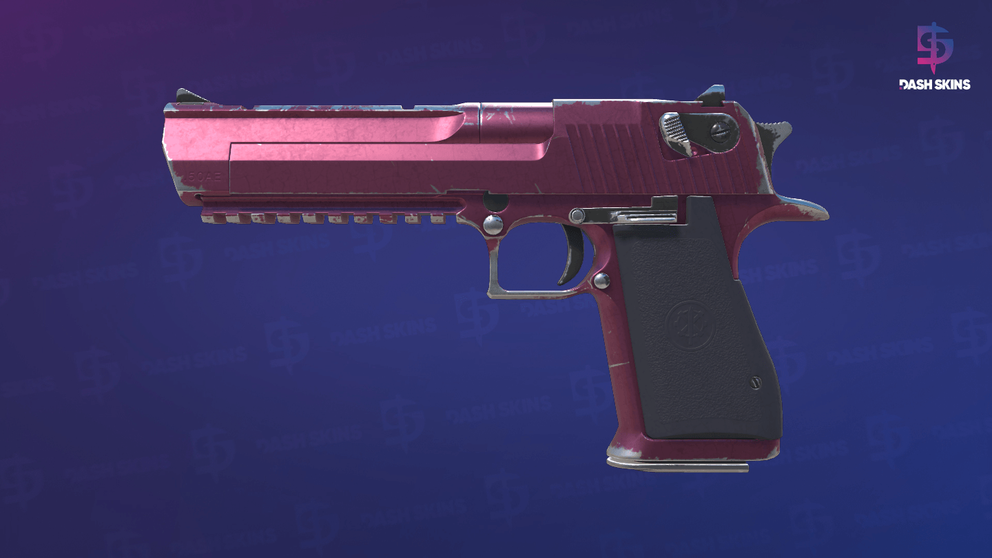 Desert Eagle | Mulberry (Well-Worn) Screenshot Playside