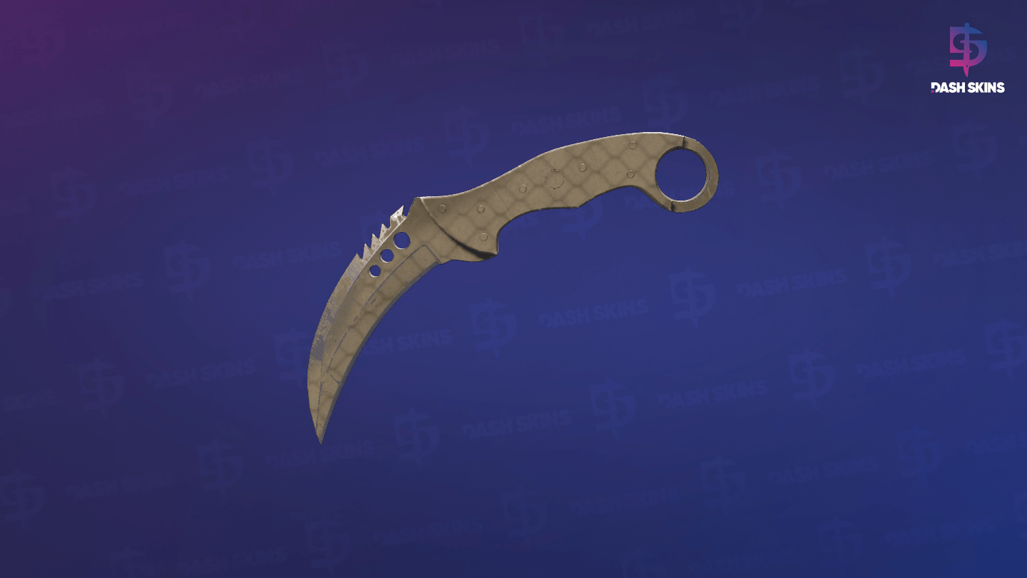 ★ Talon Knife | Safari Mesh (Well-Worn) Screenshot Playside