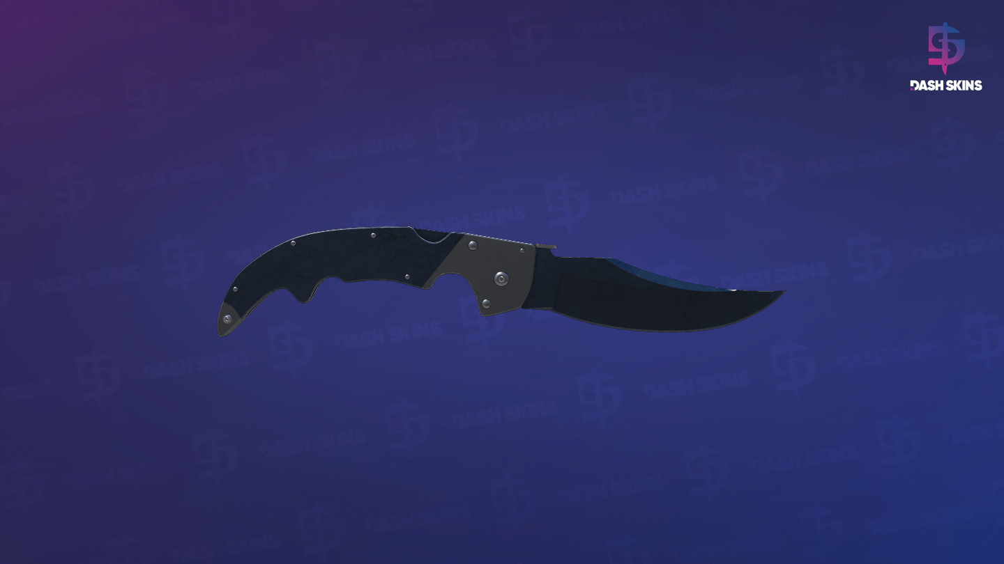 ★ Falchion Knife | Blue Steel (Field-Tested) Screenshot Playside