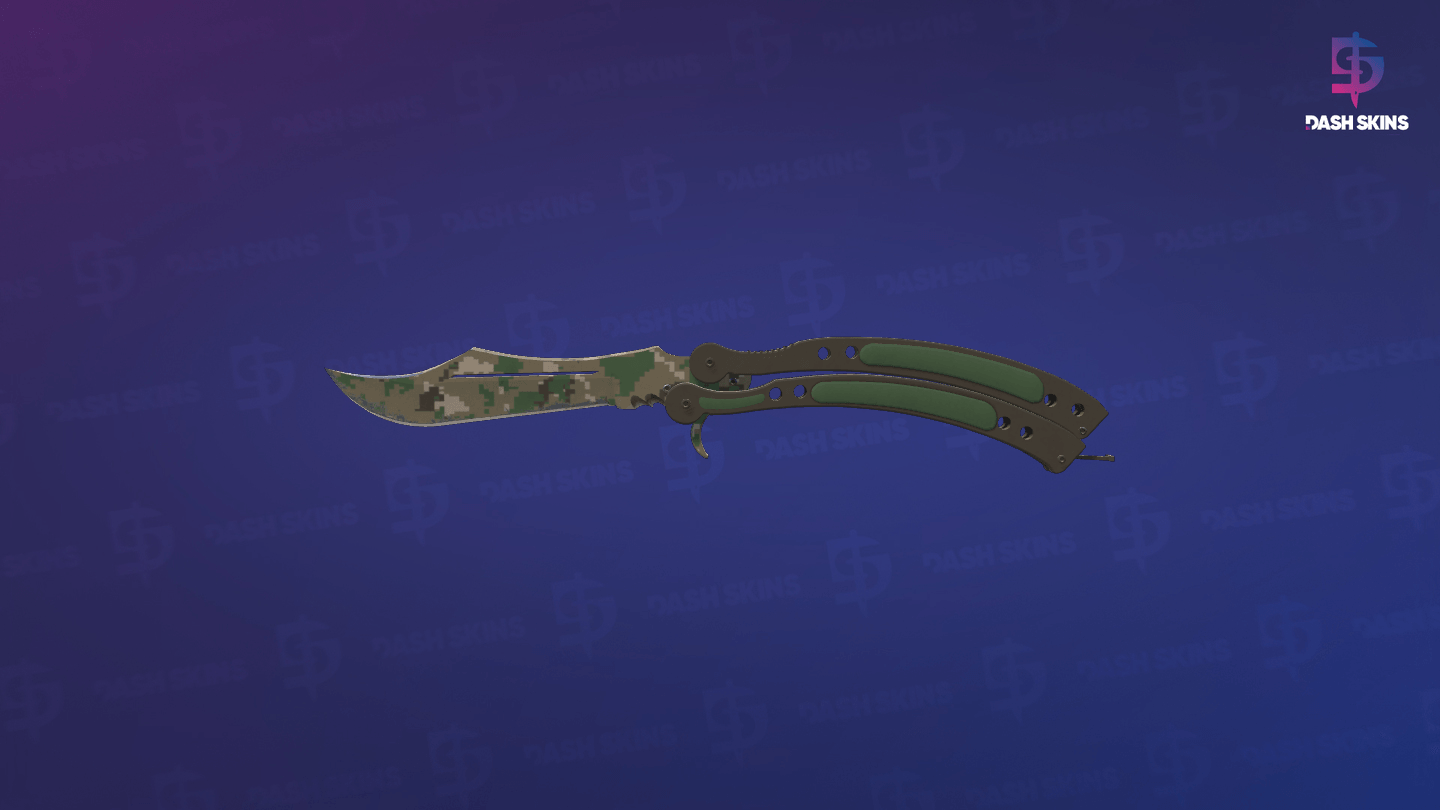 ★ Butterfly Knife | Forest DDPAT (Field-Tested) Screenshot Playside