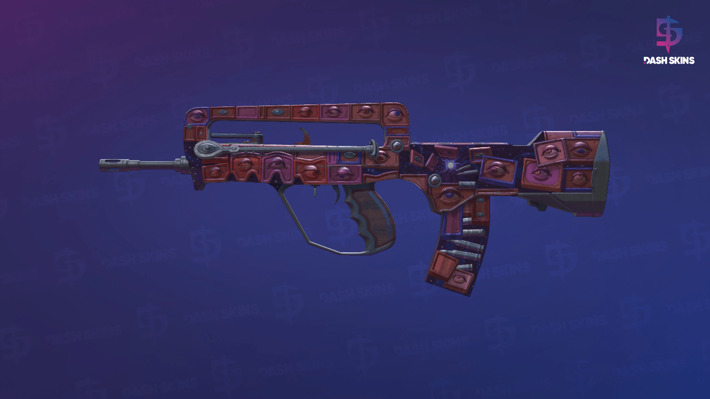 FAMAS | Rapid Eye Movement (Well-Worn) Screenshot Playside