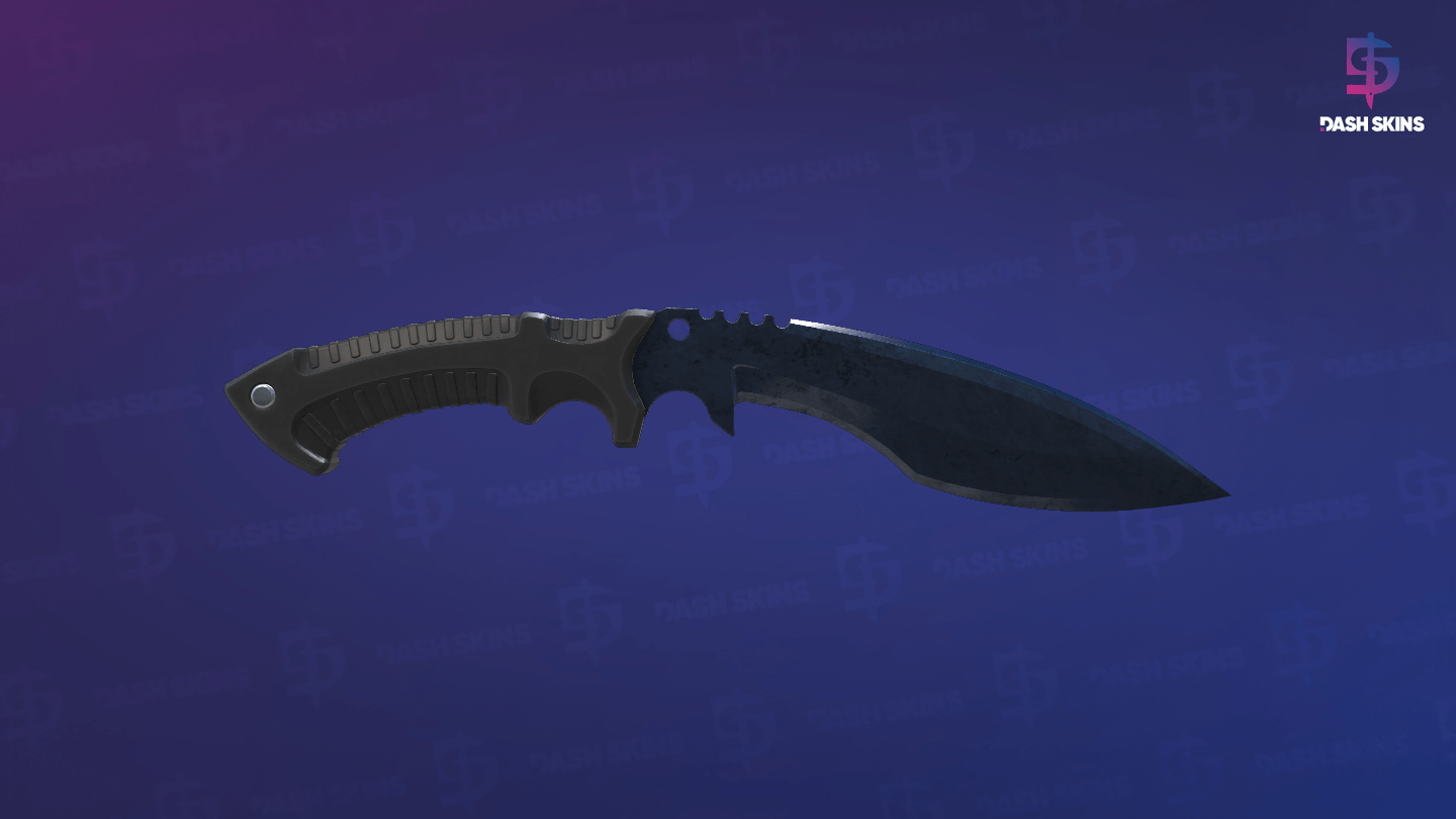 ★ Kukri Knife | Blue Steel (Field-Tested) Screenshot Playside