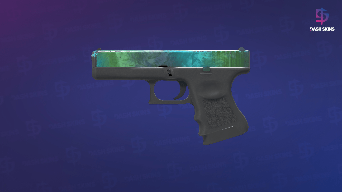 Glock-18 | Gamma Doppler (Battle-Scarred) - Phase 4 Screenshot Playside