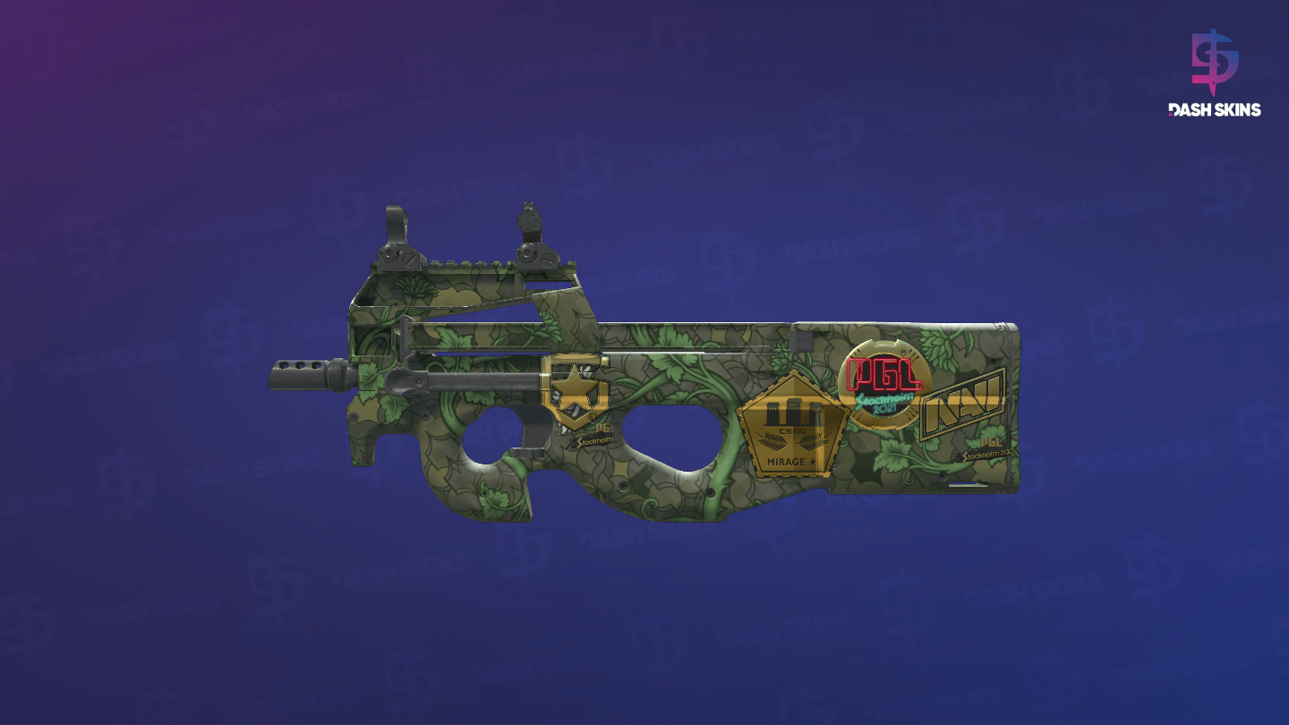 Souvenir P90 | Verdant Growth (Factory New) Screenshot Playside