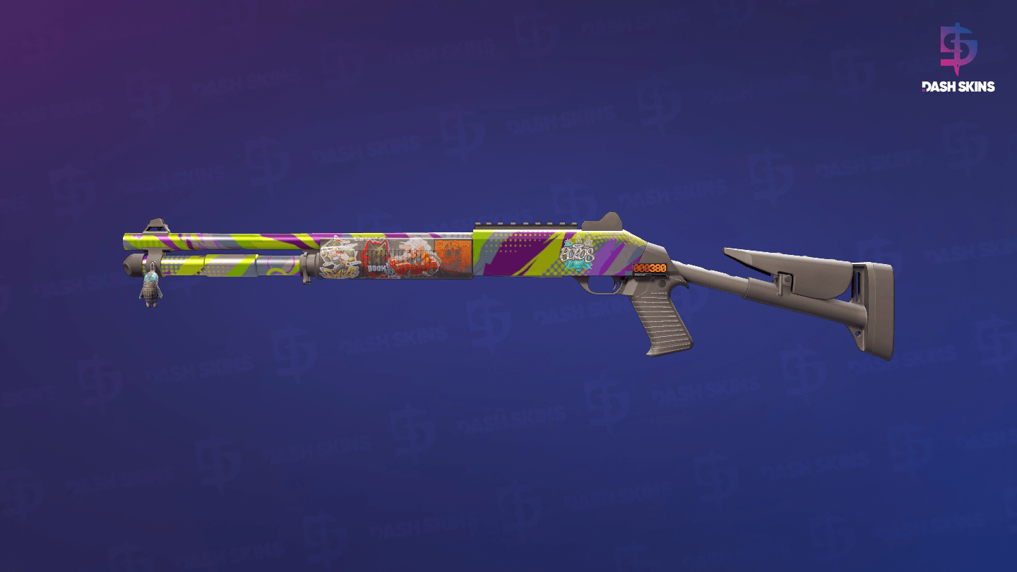 StatTrak™ XM1014 | Ziggy (Minimal Wear) Screenshot Playside
