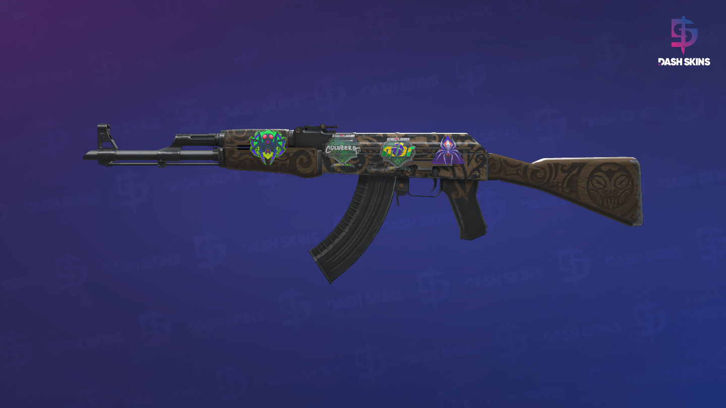 AK-47 | Uncharted (Field-Tested) Screenshot Playside