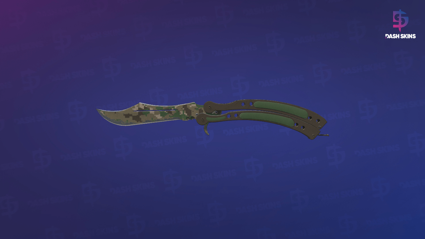 ★ Butterfly Knife | Forest DDPAT (Field-Tested) Screenshot Playside