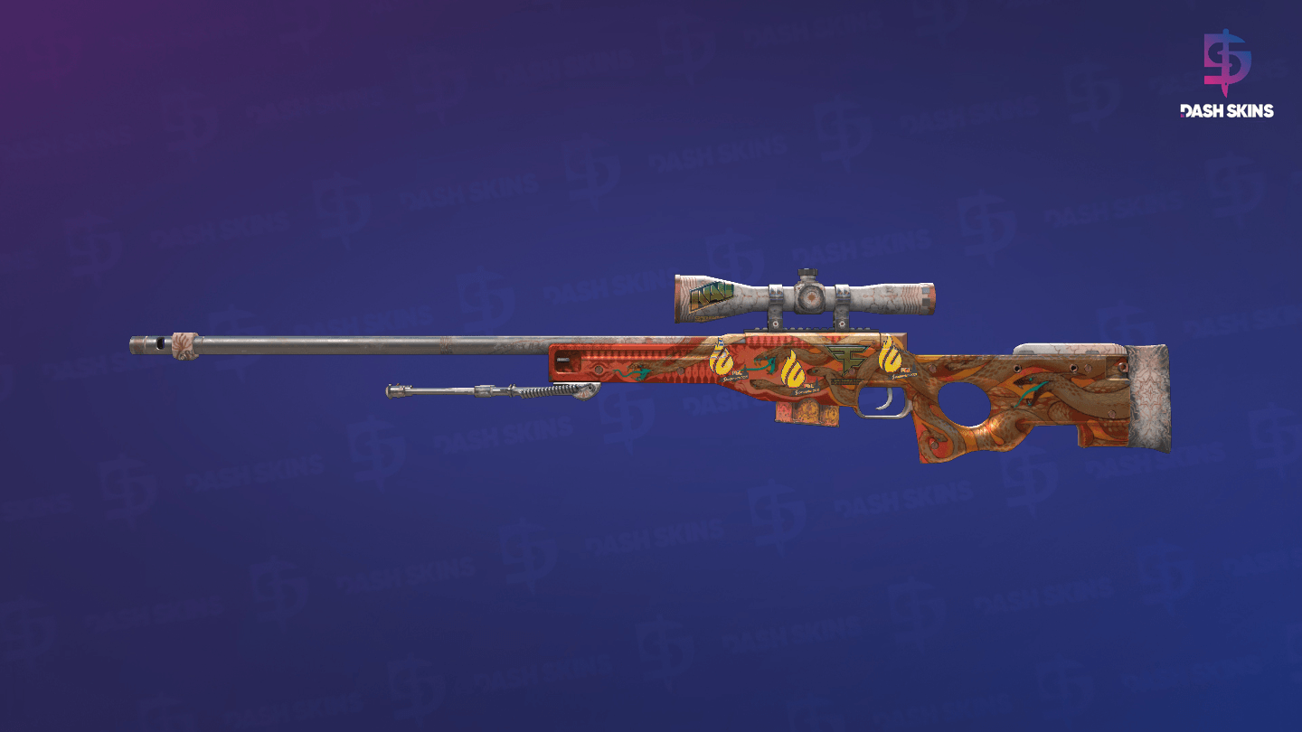 Souvenir AWP | Desert Hydra (Battle-Scarred) Screenshot Playside