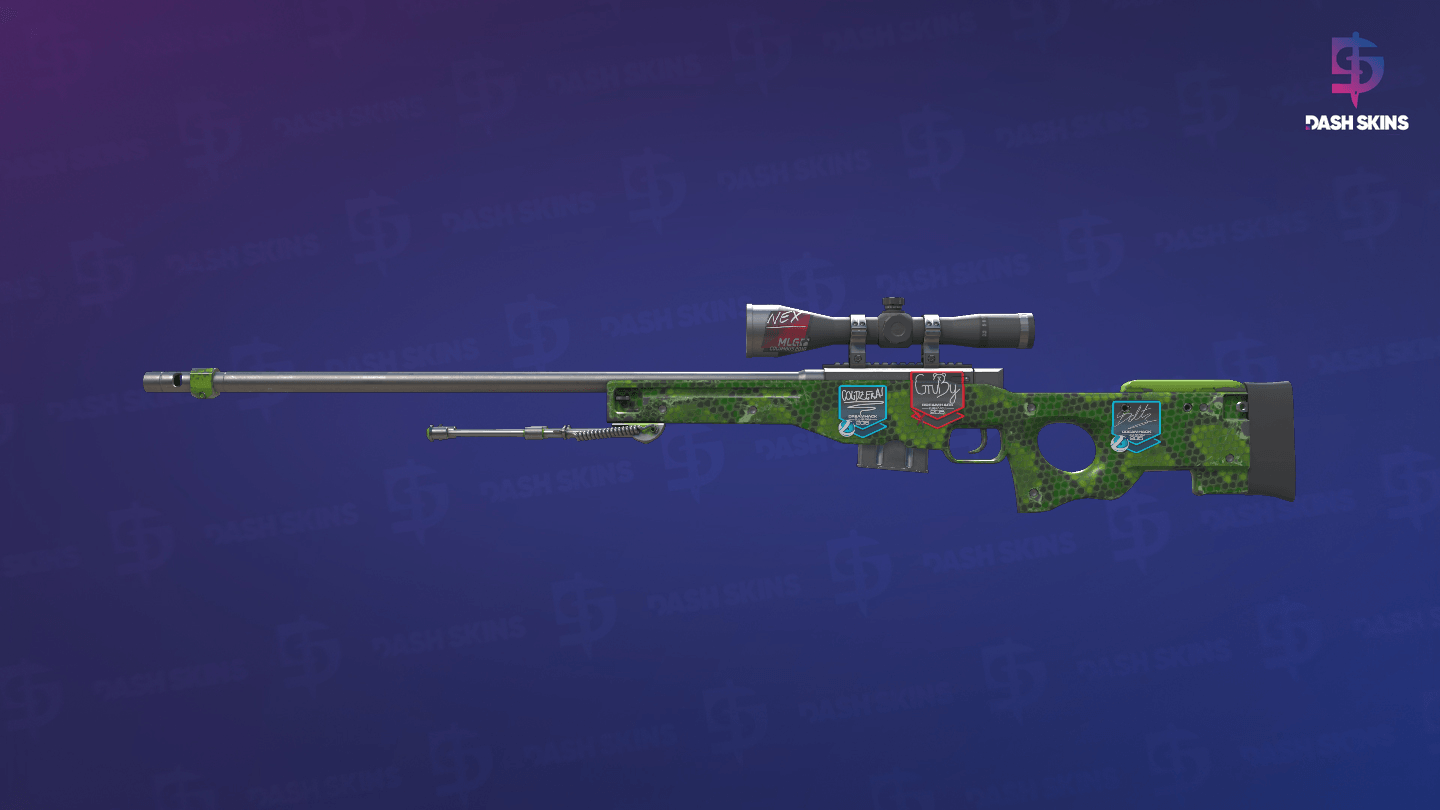 AWP | Pit Viper (Minimal Wear) Screenshot Playside