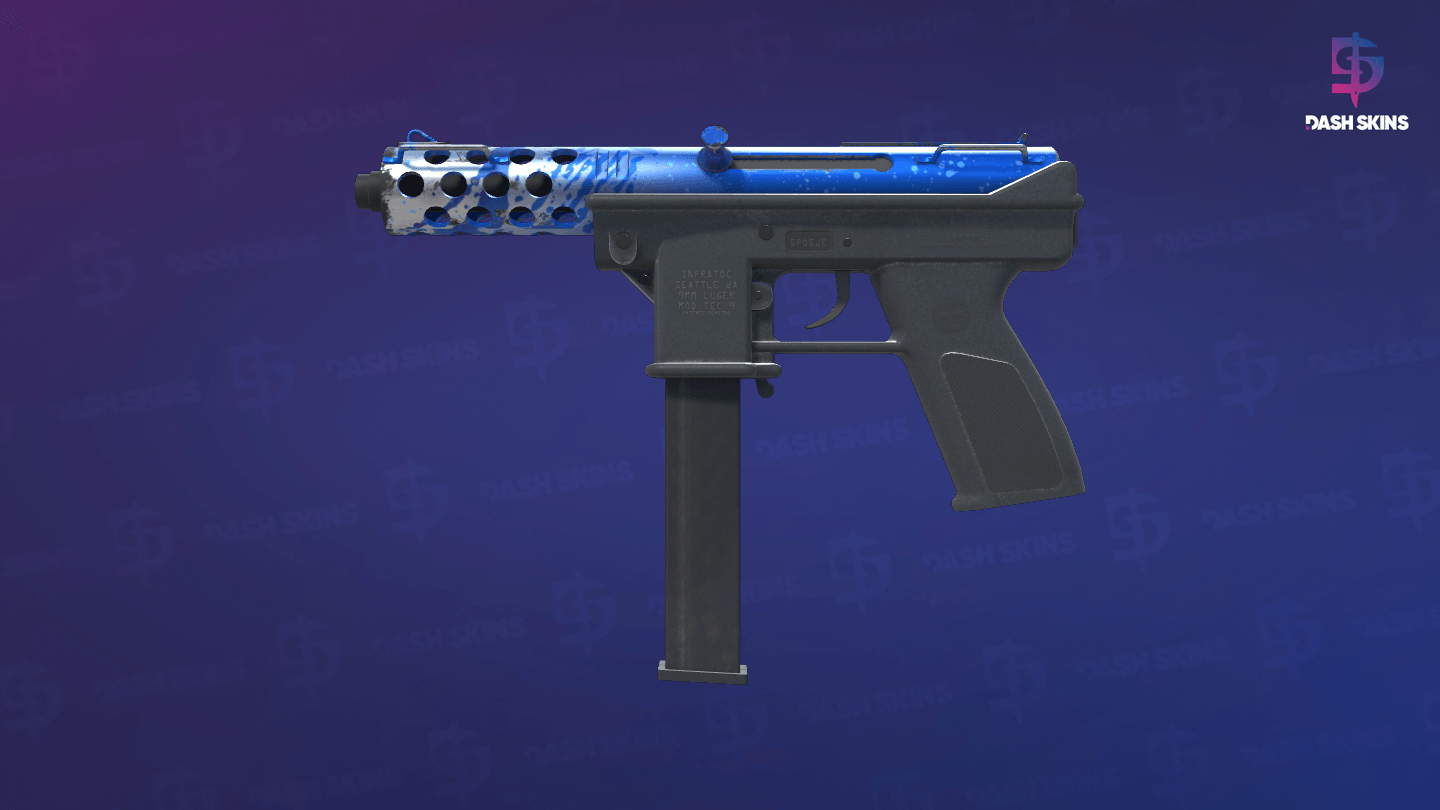 Tec-9 | Ice Cap (Minimal Wear) Screenshot Playside