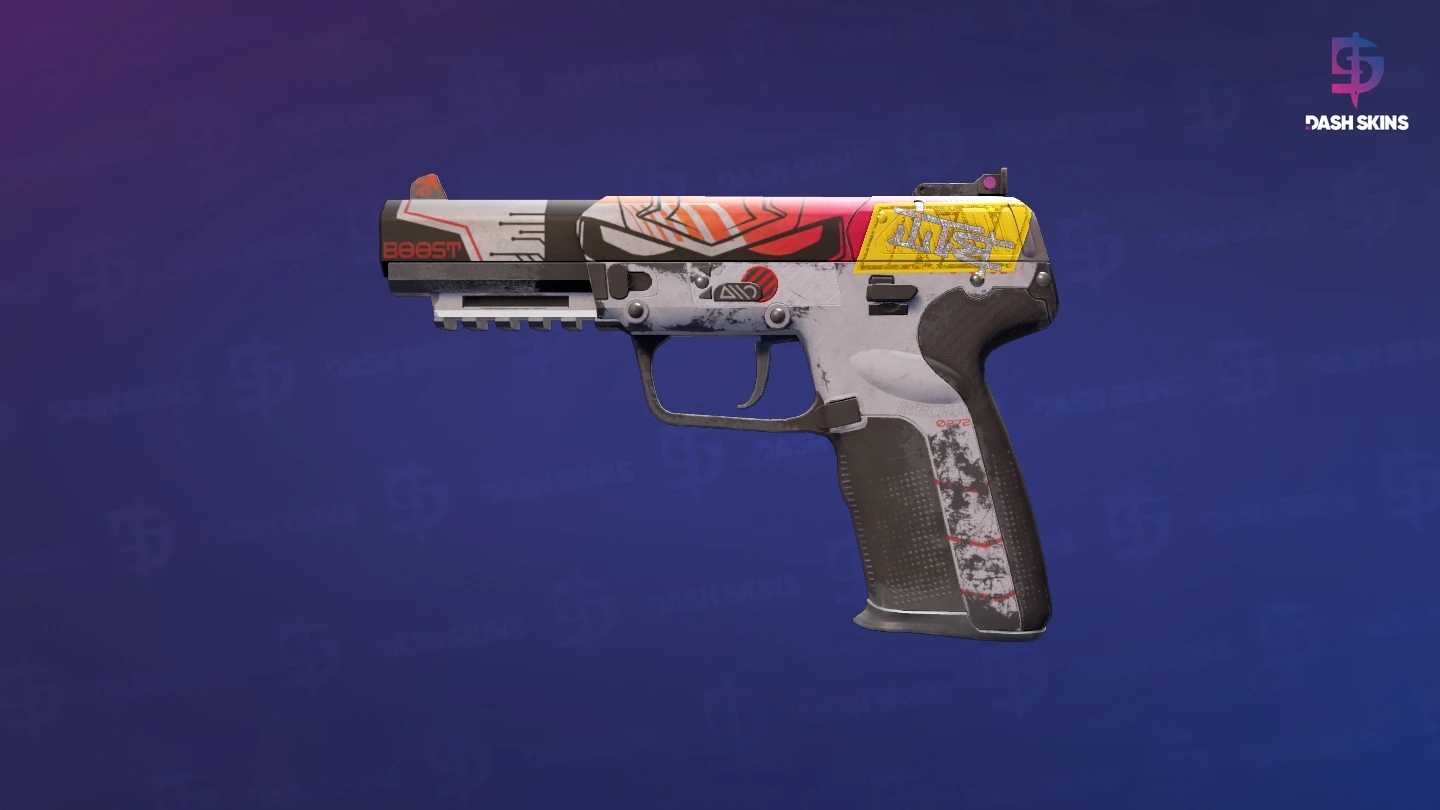 Five-SeveN | Boost Protocol (Well-Worn) Screenshot Playside