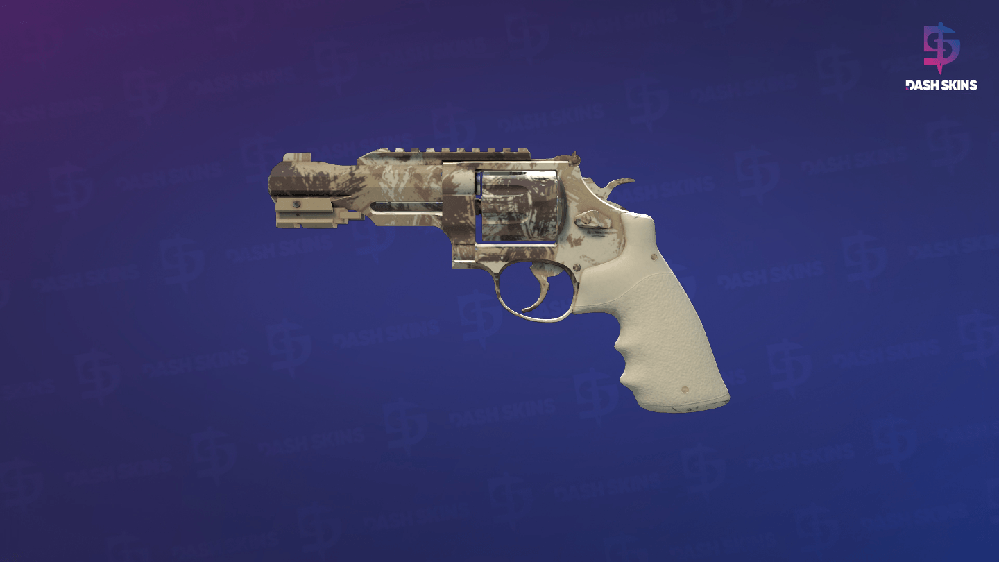 R8 Revolver | Desert Brush (Minimal Wear) Screenshot Playside