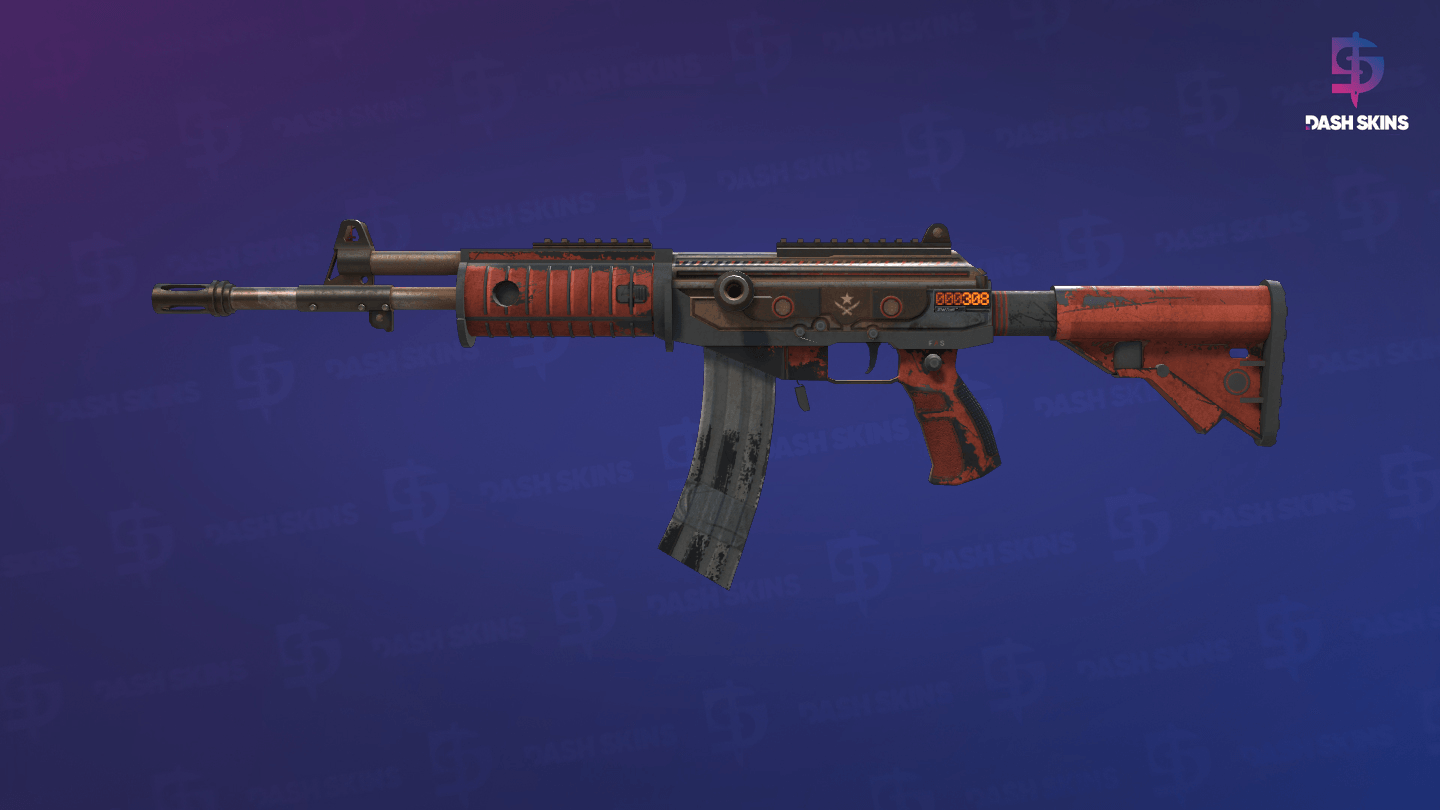 StatTrak™ Galil AR | Firefight (Battle-Scarred) Screenshot Playside