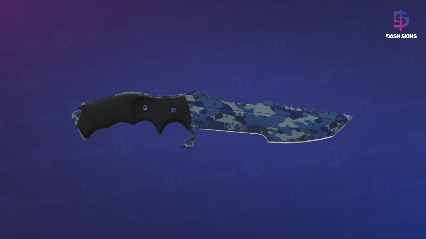 ★ Huntsman Knife | Bright Water (Field-Tested) Screenshot Playside