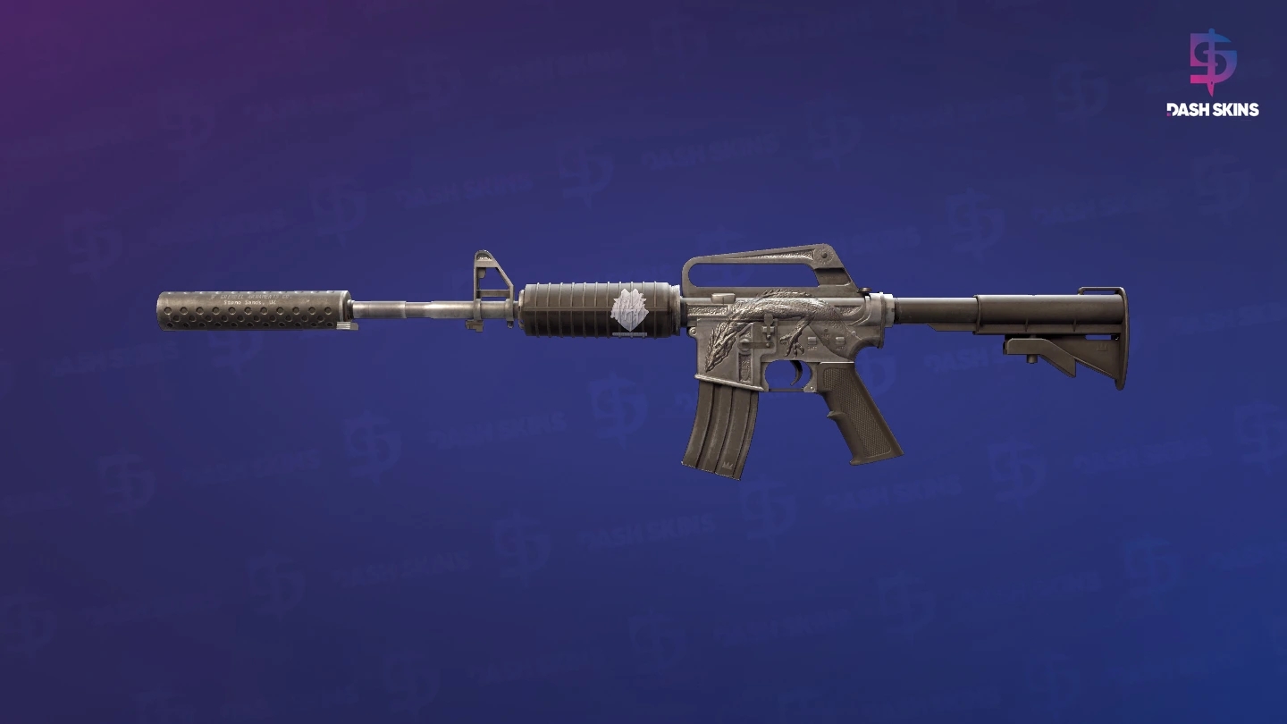 M4A1-S | Basilisk (Battle-Scarred) Screenshot Playside