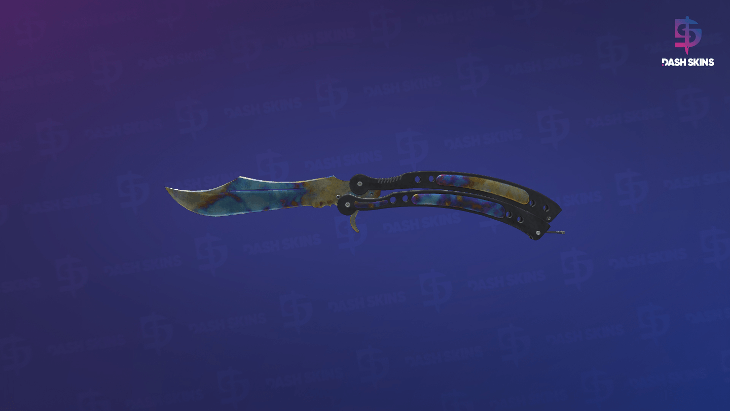 ★ Butterfly Knife | Case Hardened (Well-Worn) Screenshot Playside