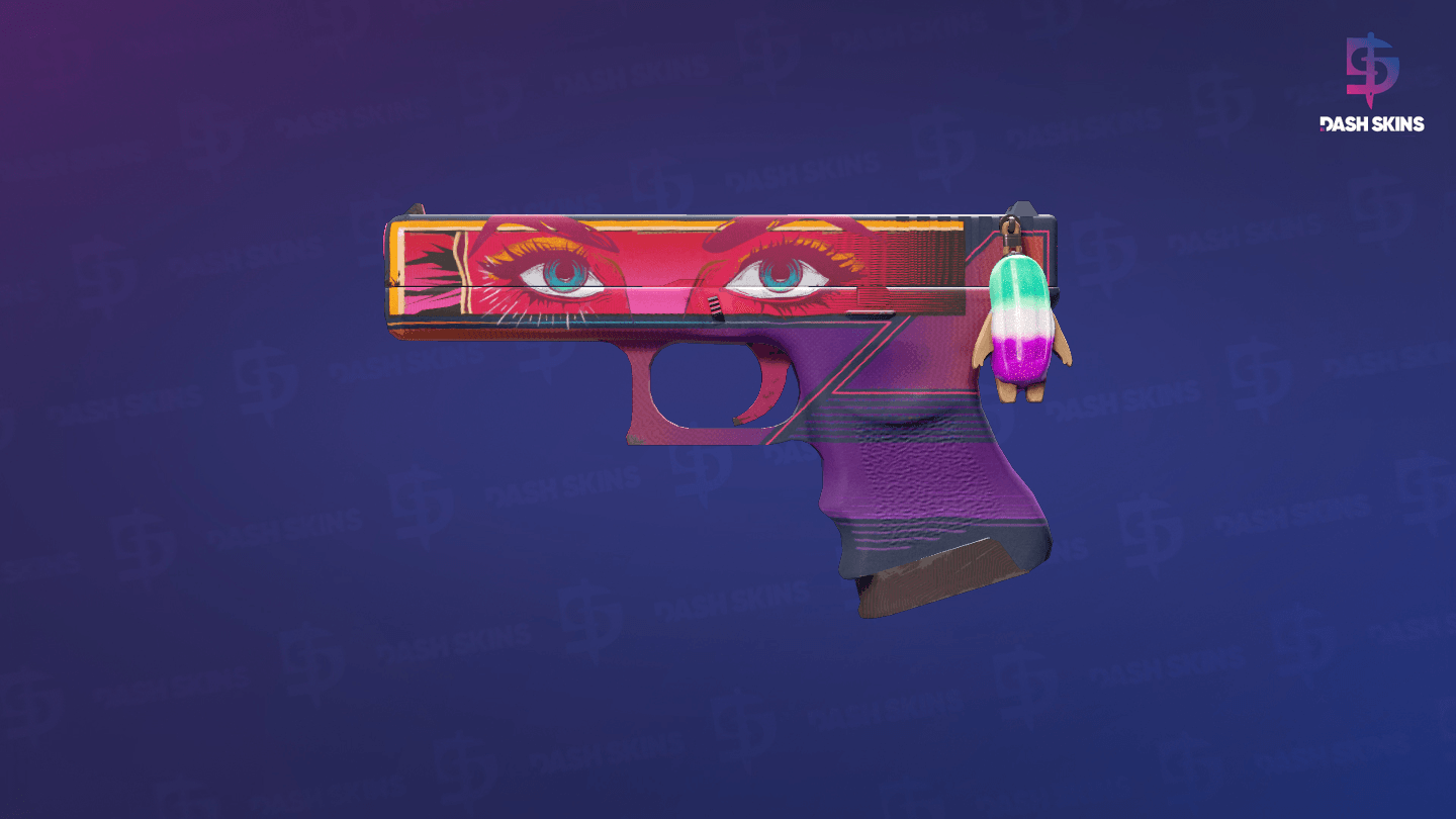 Glock-18 | Vogue (Minimal Wear) Screenshot Playside