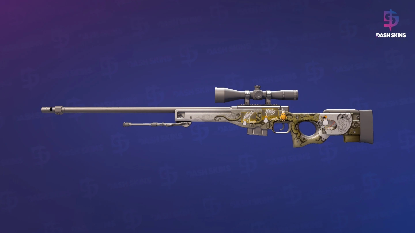 AWP | Worm God (Field-Tested) Screenshot Playside