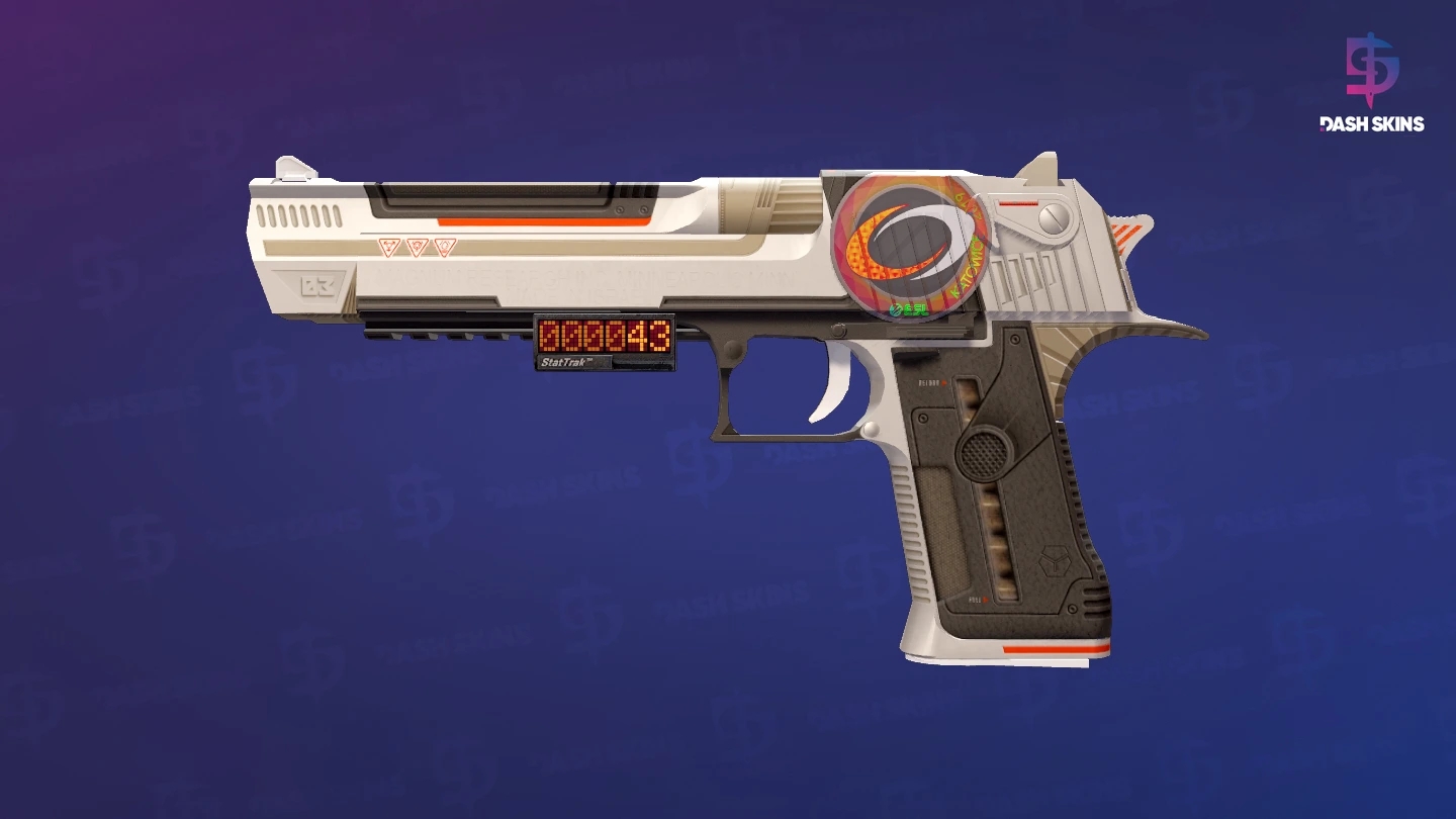 StatTrak™ Desert Eagle | Mecha Industries (Minimal Wear) Screenshot Playside