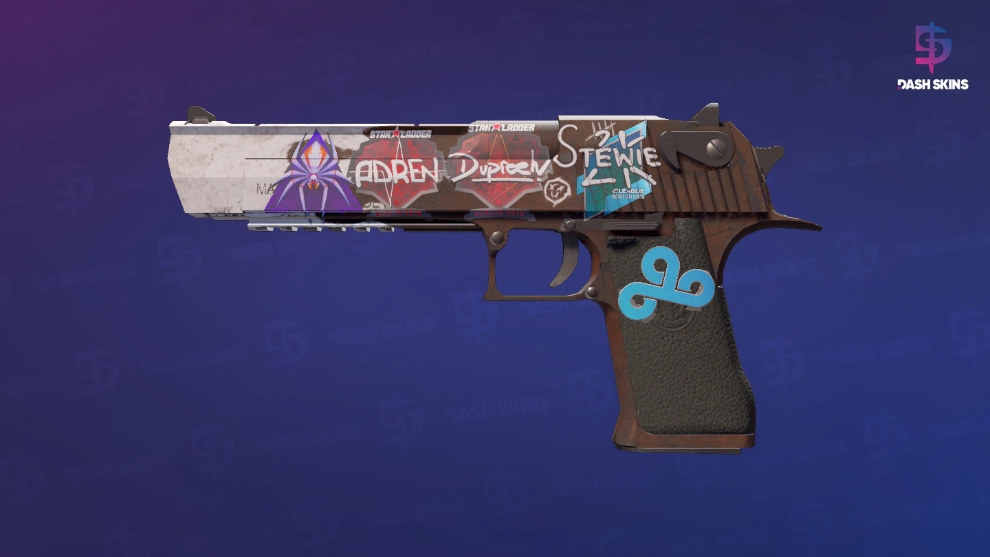 Desert Eagle | Oxide Blaze (Minimal Wear) Screenshot Playside