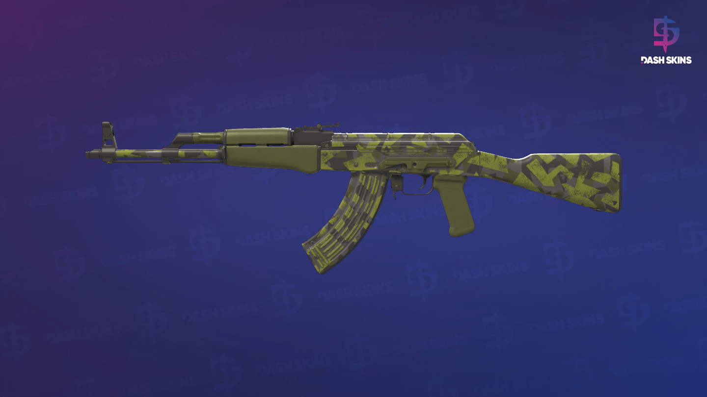 AK-47 | Olive Polycam (Factory New) Screenshot Playside