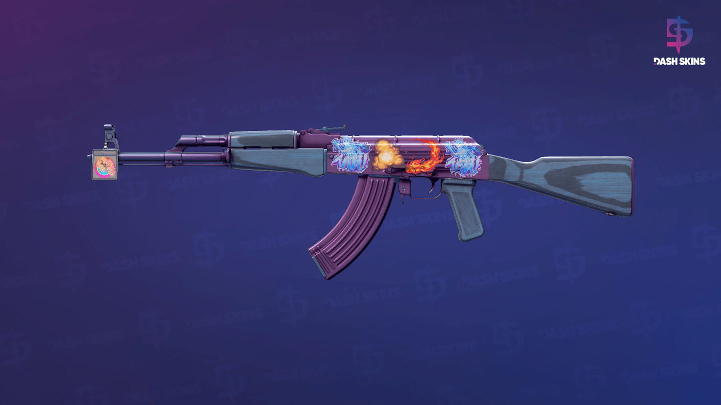 AK-47 | Midnight Laminate (Factory New) Screenshot Playside