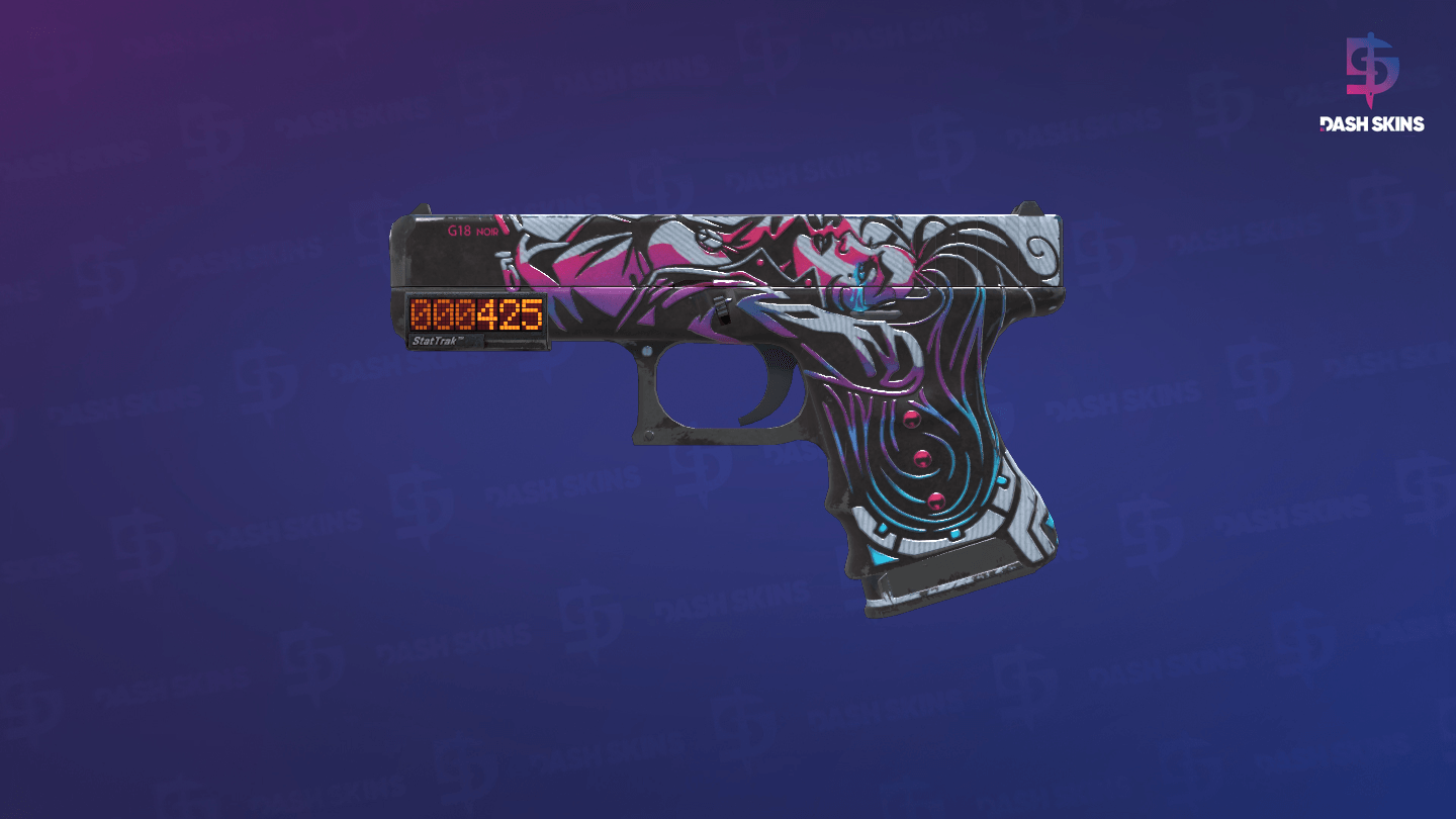 StatTrak™ Glock-18 | Neo-Noir (Field-Tested) Screenshot Playside