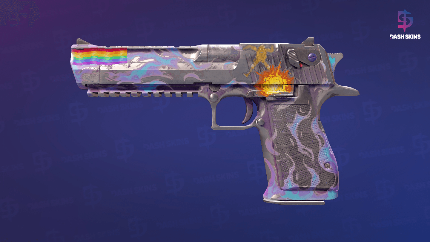Desert Eagle | Firebreathing (Battle-Scarred) Screenshot Playside